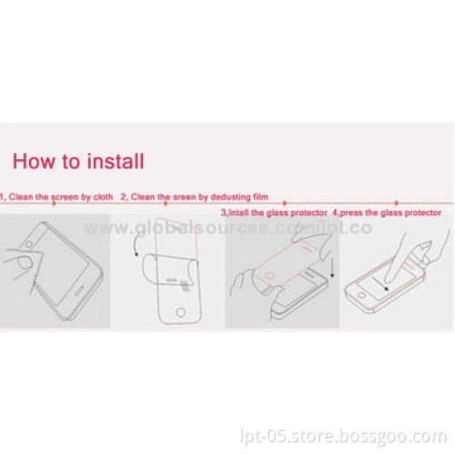 9H Hardness Screen Protector Film for iPad , 0.2/0.33/0.4mm Thickness